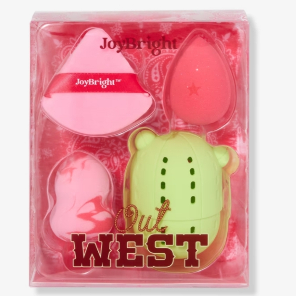 JoyBright Outwest Makeup Sponge Applicator Set